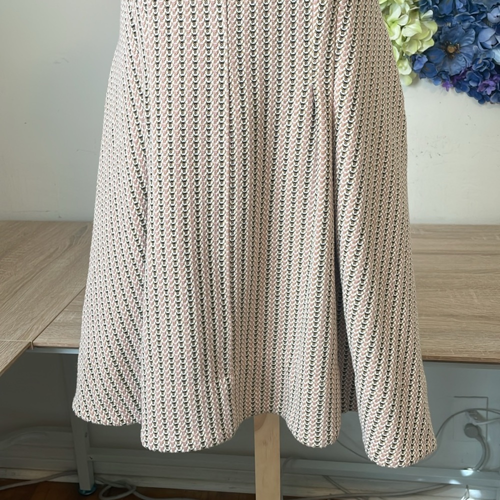 Anthropologie Maeve Jacquard Mini Dress with tie detail - Picture 12 of 16